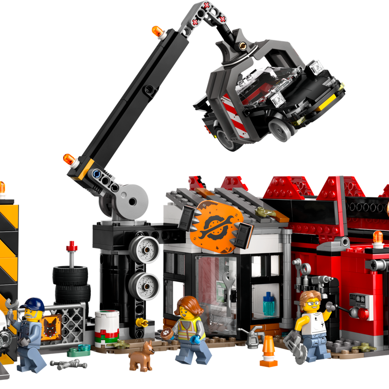 Scrapyard with Cars 60472 City Buy online at the Official LEGO