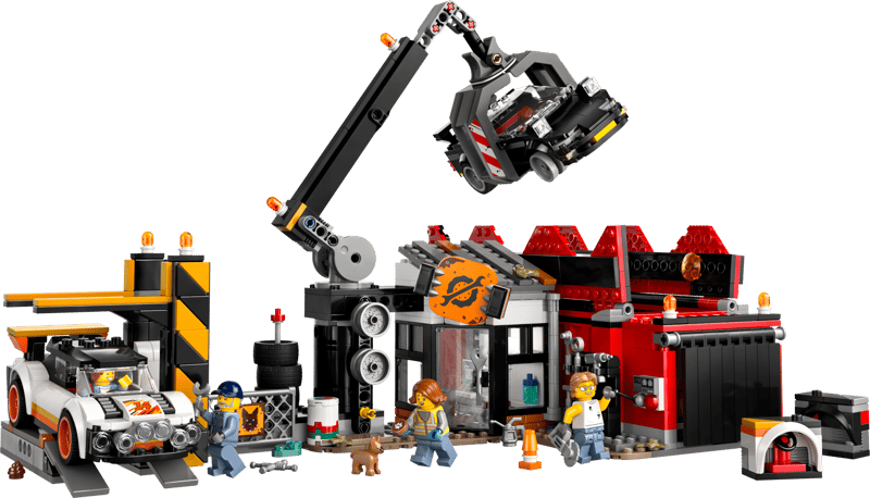 Scrapyard with Cars — LEGO set 60472