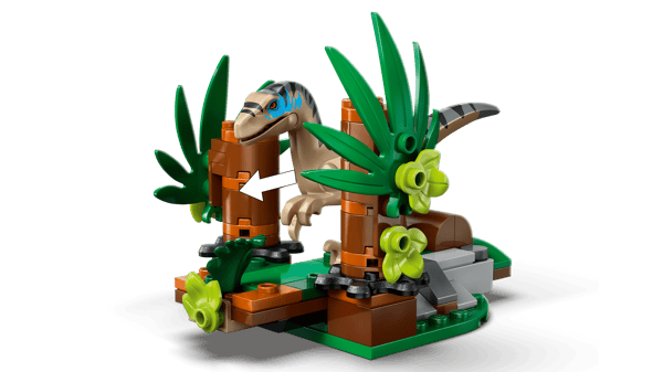 LEGO 76972 Le vélociraptor et l’évasion en 4x4 — visuel 5 sur 8