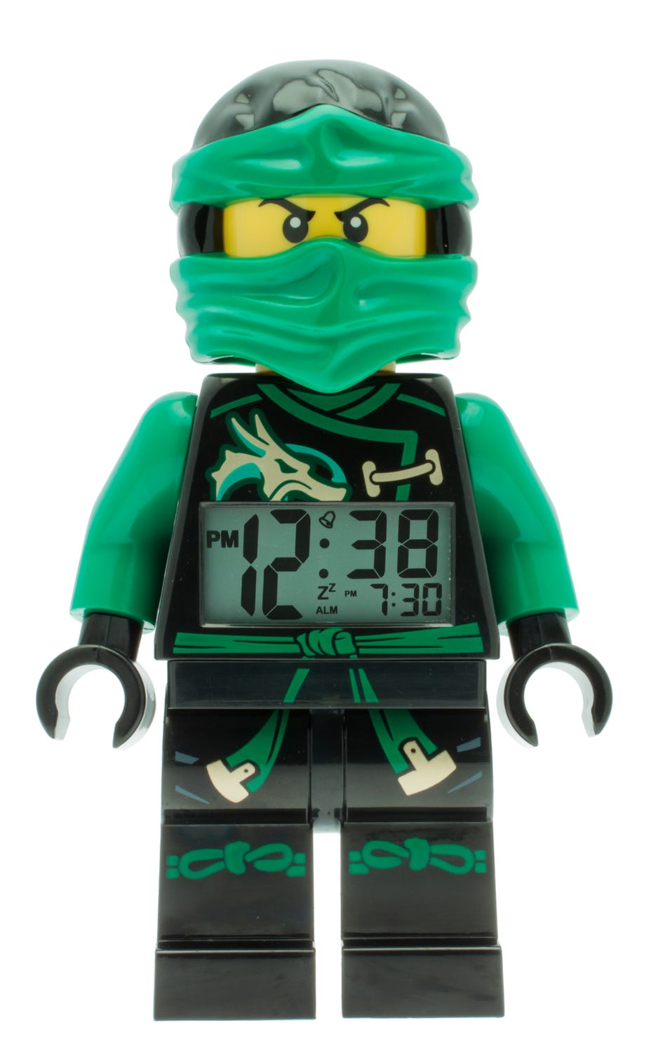 Réveil LEGO® NINJAGO™ Pirates du ciel avec figurine de Lloyd