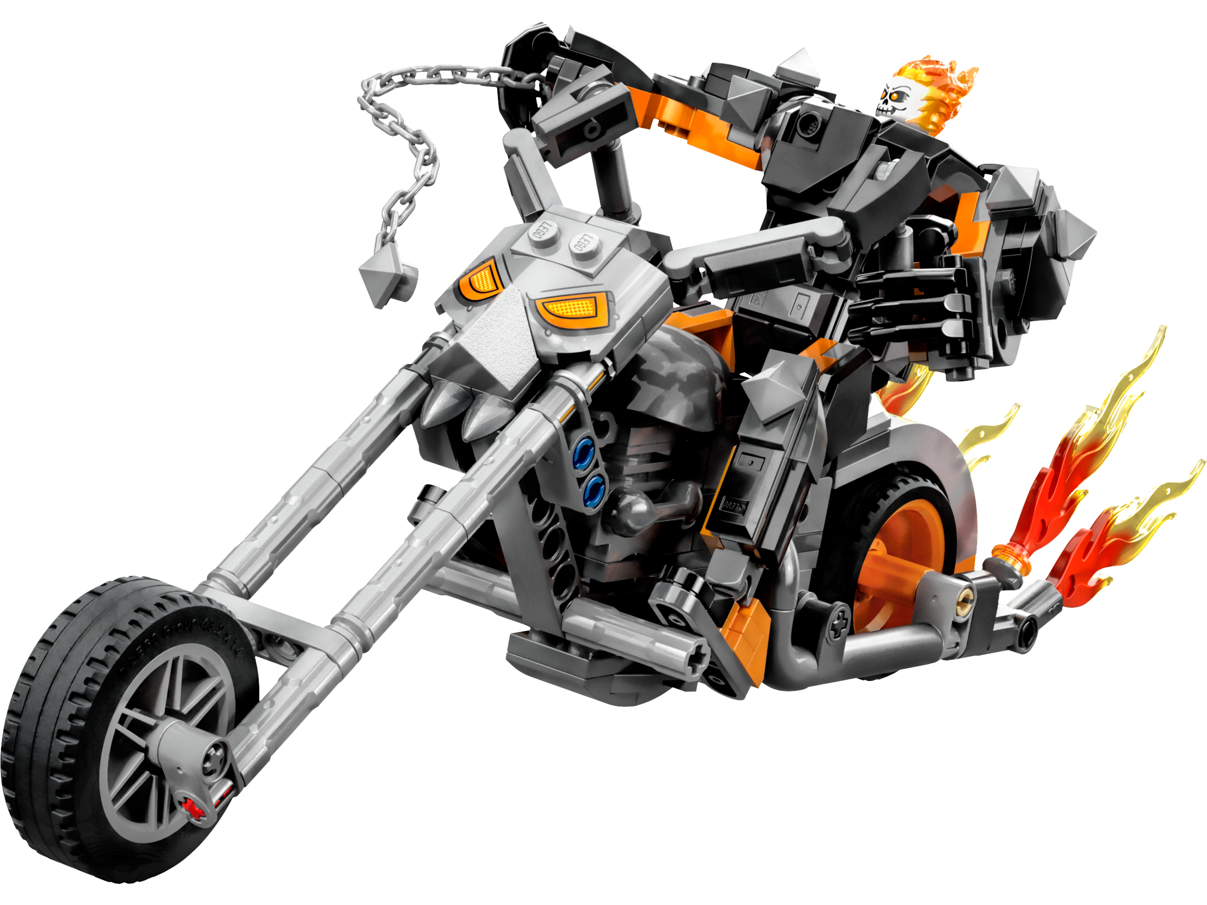 Ghost Rider Mech & Bike 76245 | Marvel | online at the Official LEGO® US