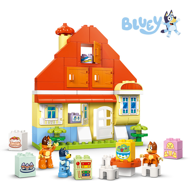 Bluey's Family House with Memory Game 10459 | DUPLO® | Buy online at ...