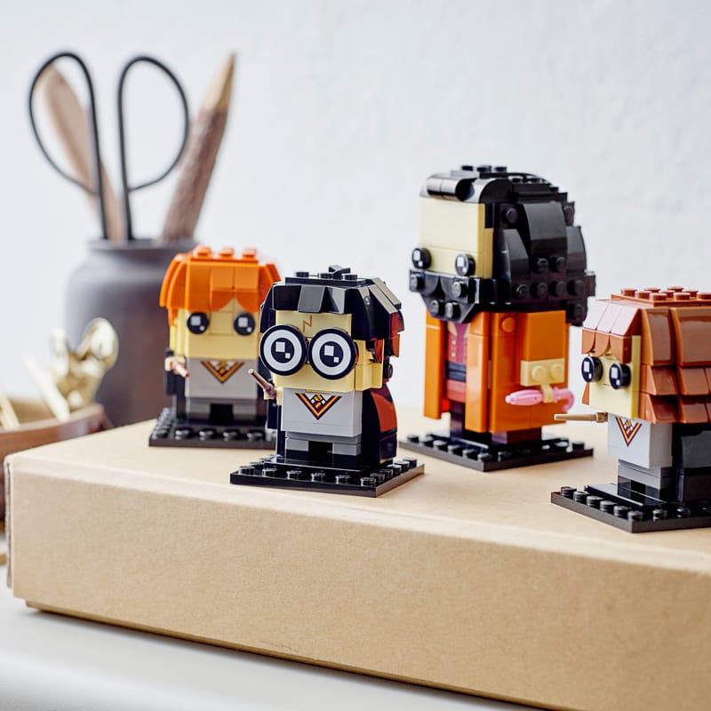 Harry, Hermione, Ron & Hagrid™ 40495 | BrickHeadz | Buy online at the Official LEGO® Shop US