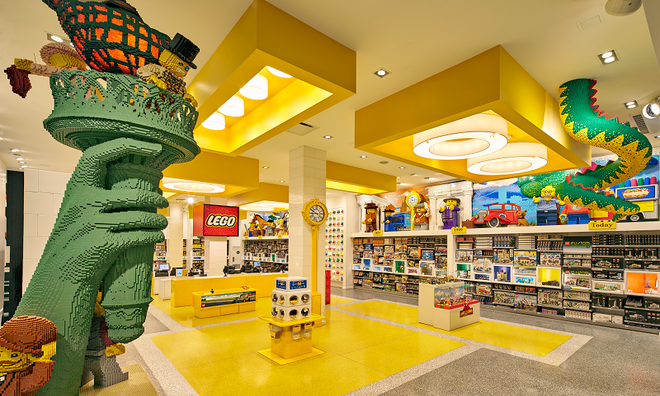 Calamiteit Leeuw Leed LEGO® Store Flatiron District