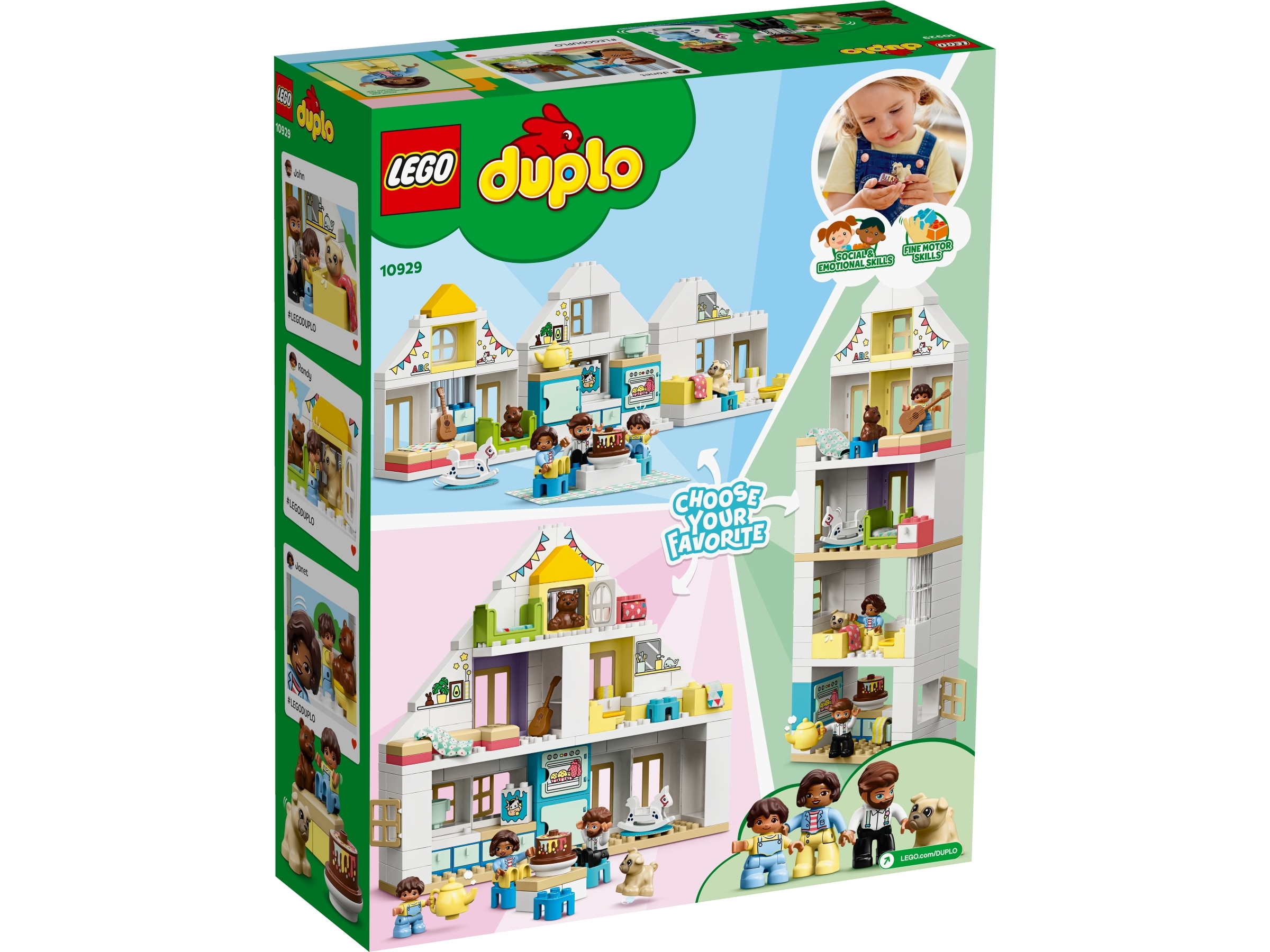 Lego Duplo – Casa familiar con Ruedas – Las Mellizas