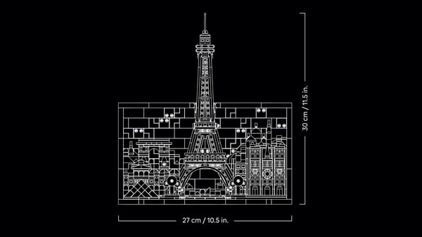 LEGO 21064 Paris, ville de l’amour — visuel 6 sur 8