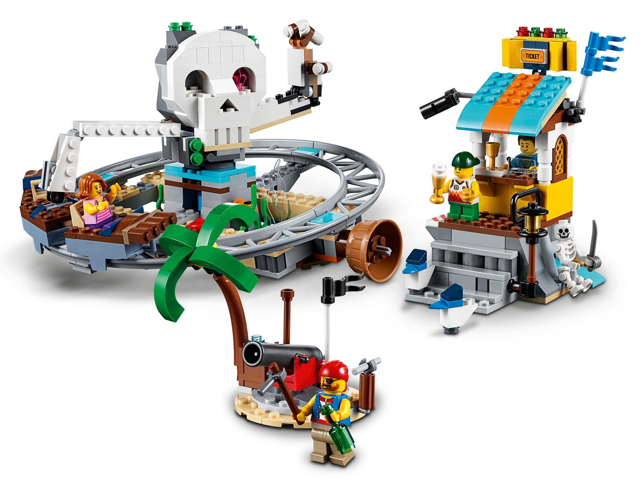 Pirate Roller Coaster 31084 Creator 3-in-1 | Buy online at the Official LEGO® Shop US