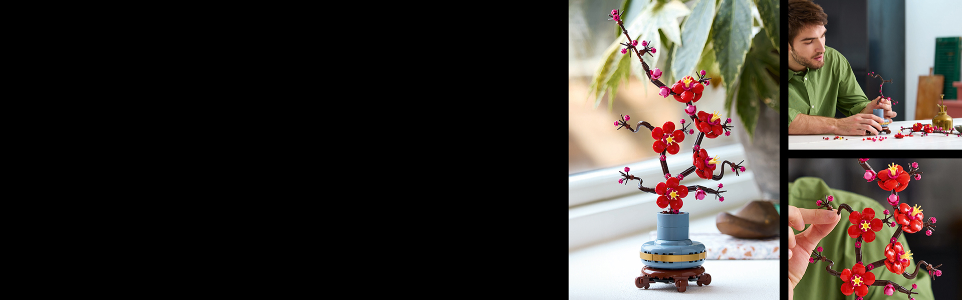 梅花34 LEGO Icons Plum Blossom Building Set - Artificial Flowers