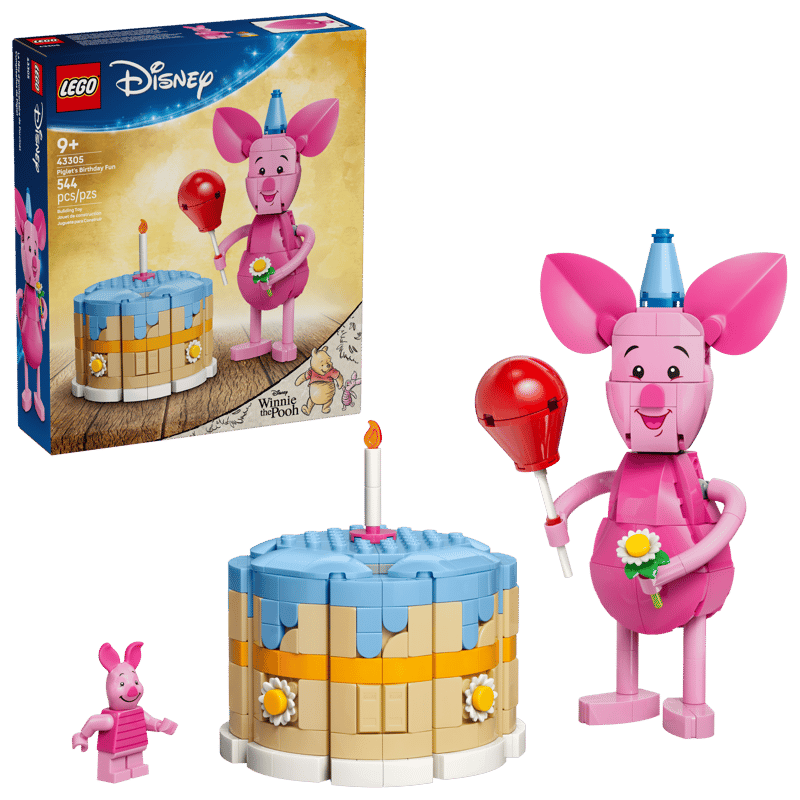 Piglet's Birthday Fun 43305 | Disney™ | Buy online at the Piglet's Birthday Fun 43305 | Disney™ | Buy online at the