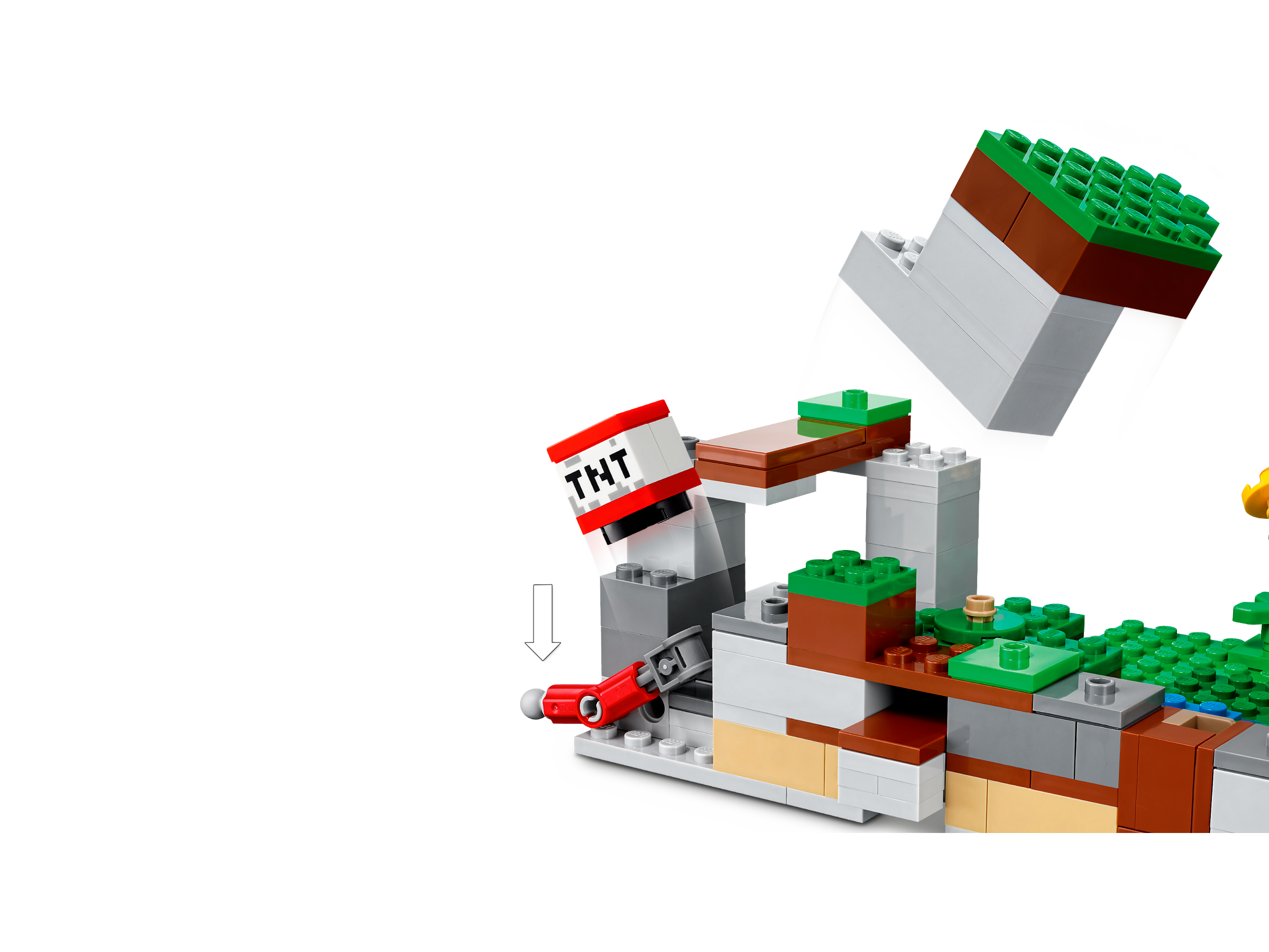 Figurines Lego Minecraft 21181 de créateur, jouets de construction