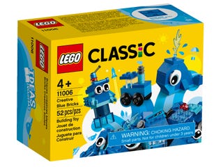 LEGO® 11006 - Mattoncini blu creativi