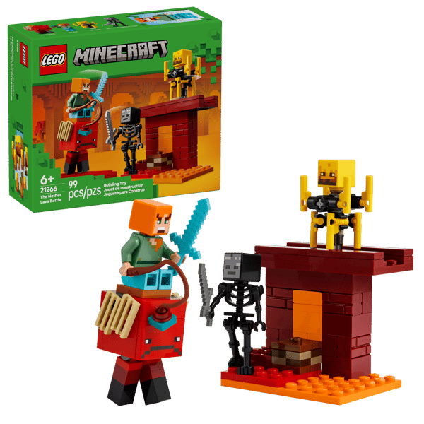 LEGO 21266 La bataille de la lave du Nether — visuel 2 sur 8
