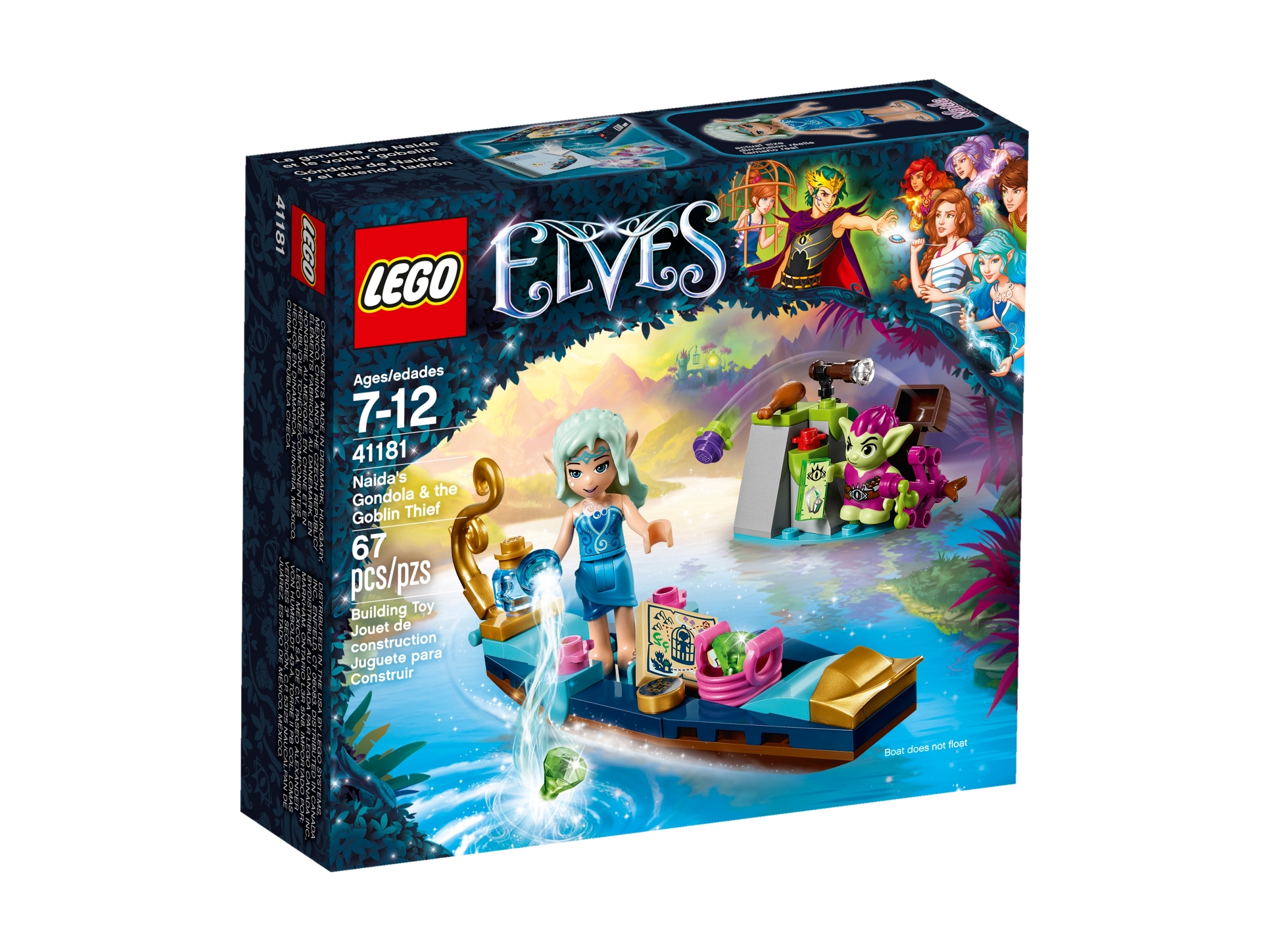 fangst sav renovere Naida's Gondola & the Goblin Thief 41181 | Elves | Buy online at the  Official LEGO® Shop US