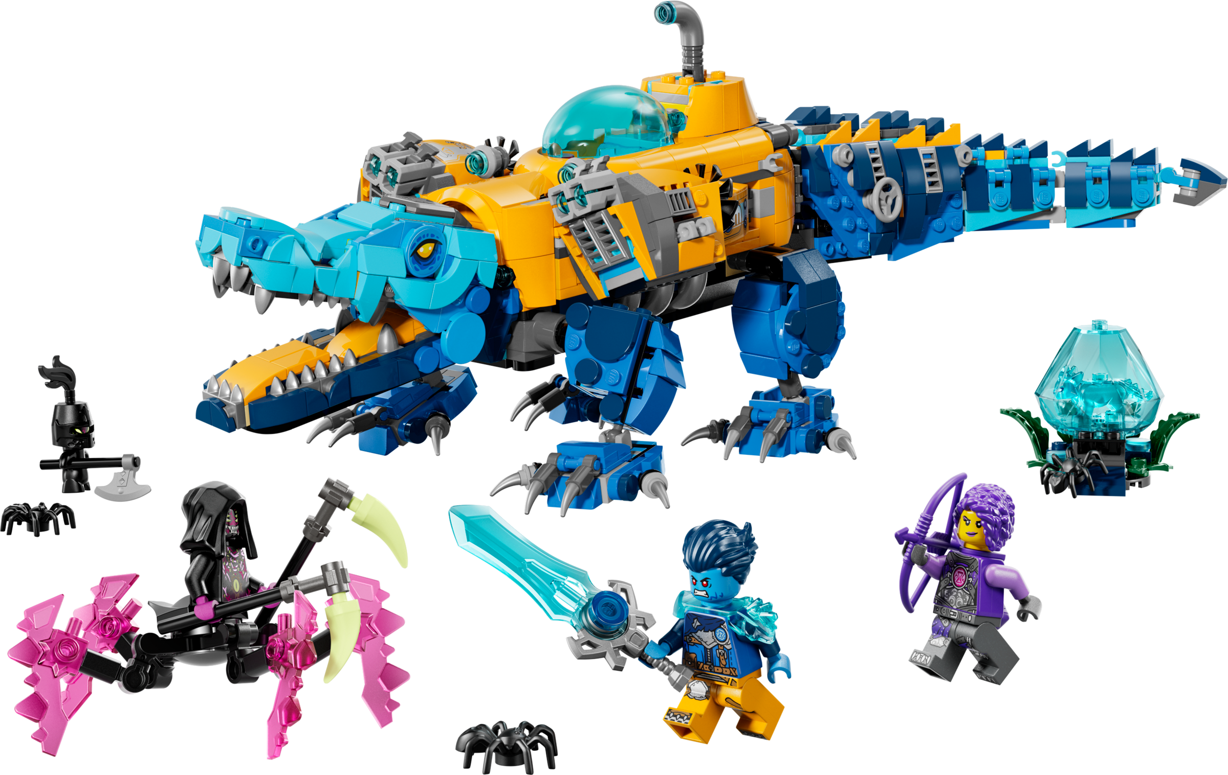 Crocodile Submarine 71512 | LEGO® DREAMZzz™ | Buy online at the