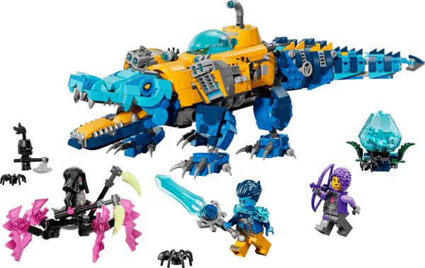 LEGO 71512 Le sous-marin crocodile