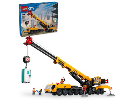 LEGO 60409 - Gul mobil byggekran