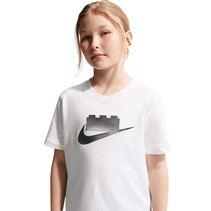 T-shirt Collection Nike x LEGO® pour grands enfants – Blanc