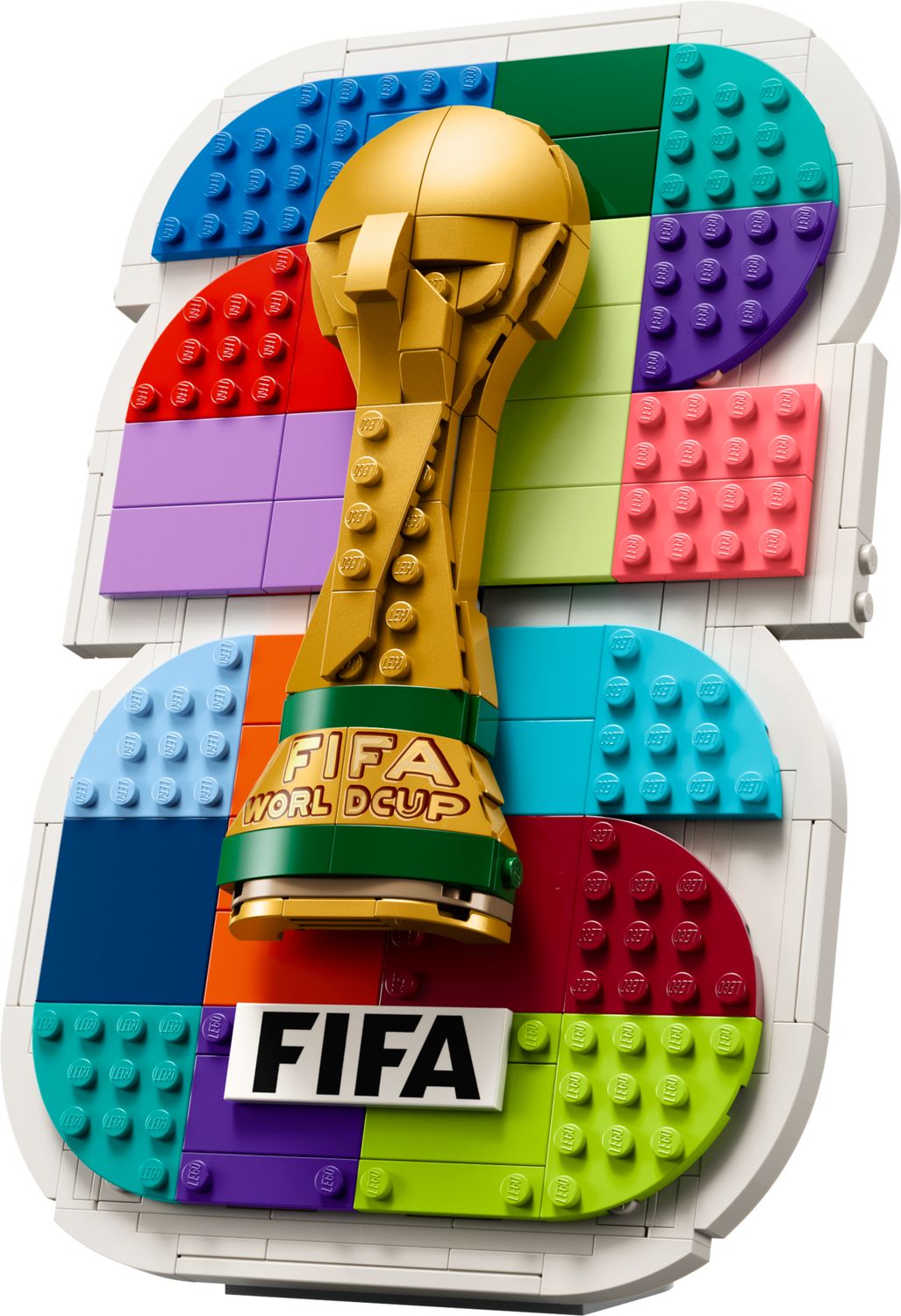 FIFA世界杯2026™ 官方徽章 43032 | LEGO® Editions | LEGO.com CN