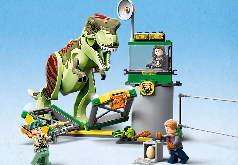 T-Rex LEGO Jurassic Park Dinosaurs Blocks Minifigures Kid Toy Set Lego 