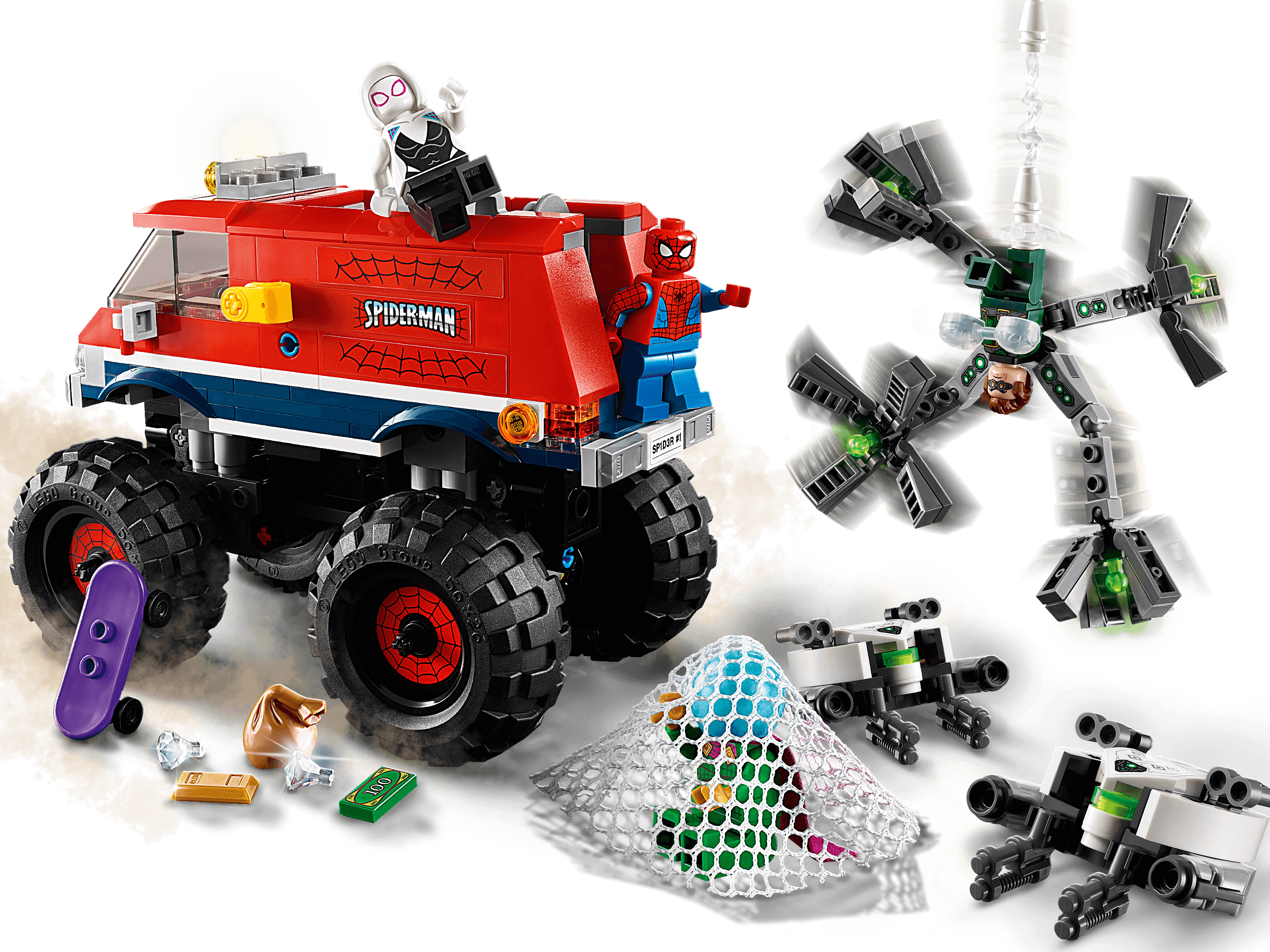 Spider-Man's Monster Truck vs. Mysterio 76174 | Spider-Man | Buy online at  the Official LEGO® Shop US