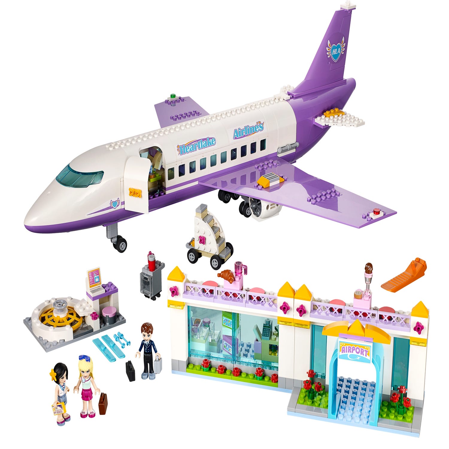partiskhed Jakke Mundtlig Heartlake Airport 41109 | Friends | Buy online at the Official LEGO® Shop US