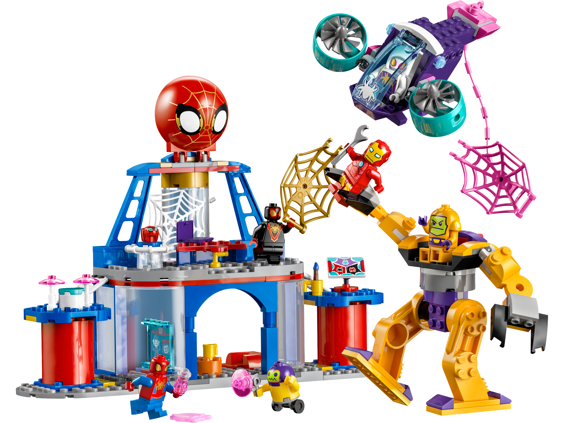 Team Spideys näthögkvarter 10794 | Spider-Man | Official LEGO® Shop SE
