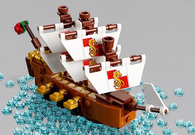 relæ Nybegynder fordampning Ship in a Bottle 21313 | Ideas | Buy online at the Official LEGO® Shop US