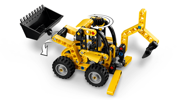 LEGO 42197 Le tractopelle — visuel 7 sur 8