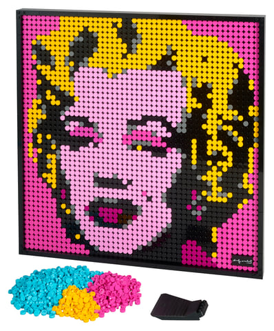 LEGO 31197 Andy Warhol's Marilyn Monroe, official product image