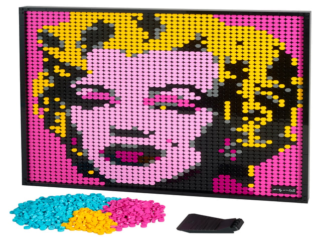 LEGO 31197 Andy Warhol's Marilyn Monroe, official product image
