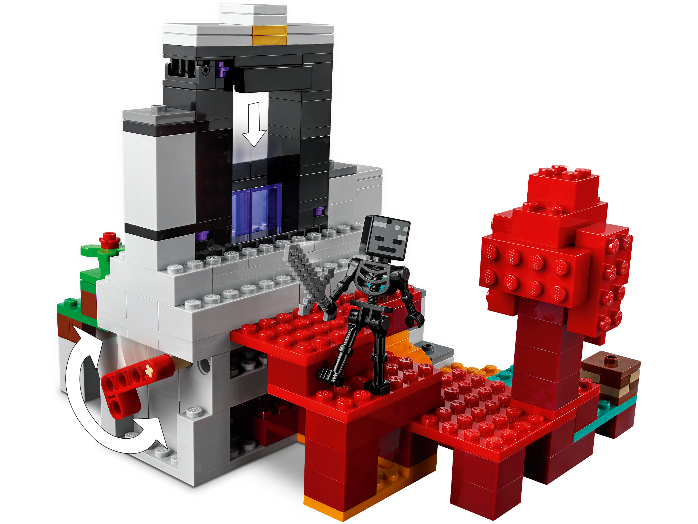 The Ruined Portal 21172 | Minecraft® | Buy online at the Official LEGO®  Shop US