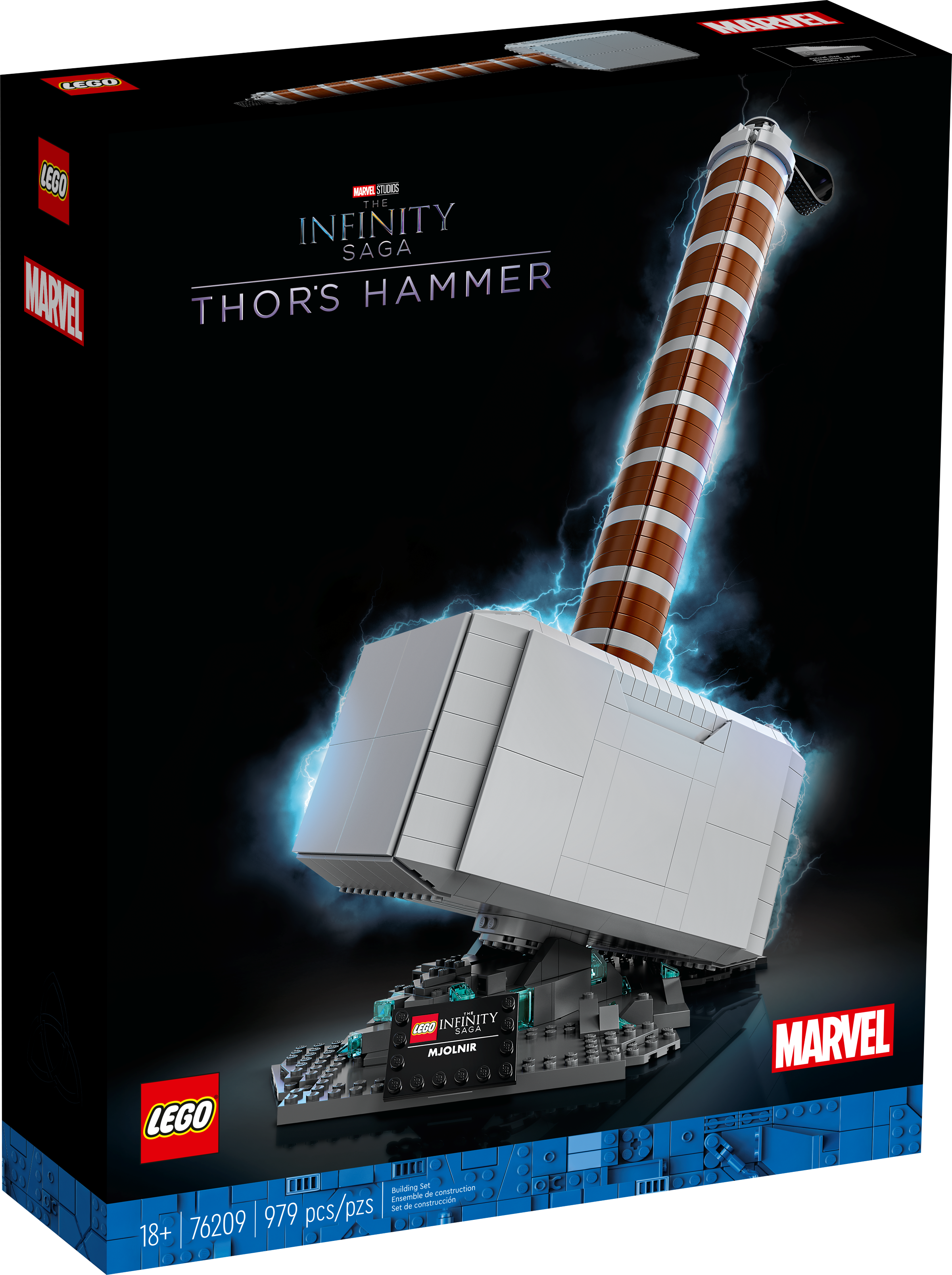 Lego Thor's Hammer Display Case (76209)