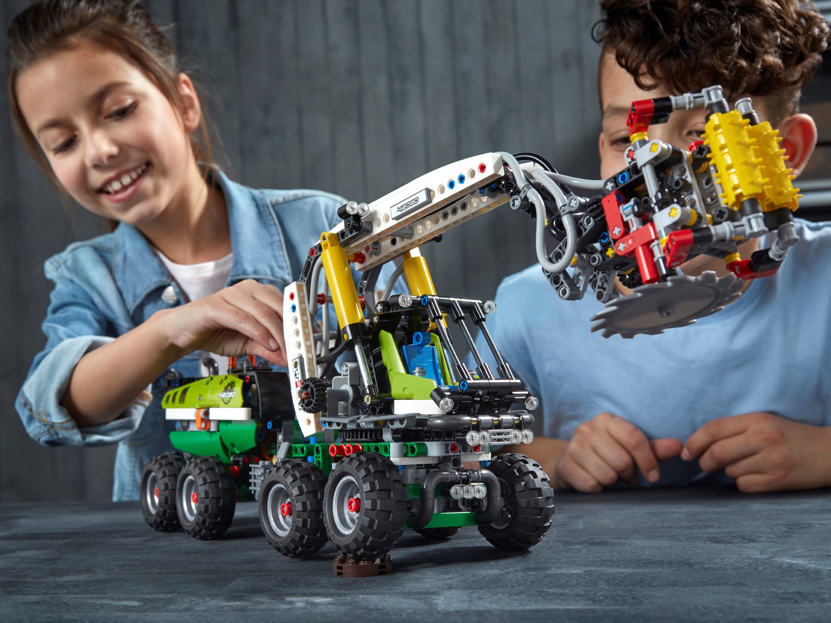 1003 Pieces LEGO Technic Forest Machine 42080 Building Kit 