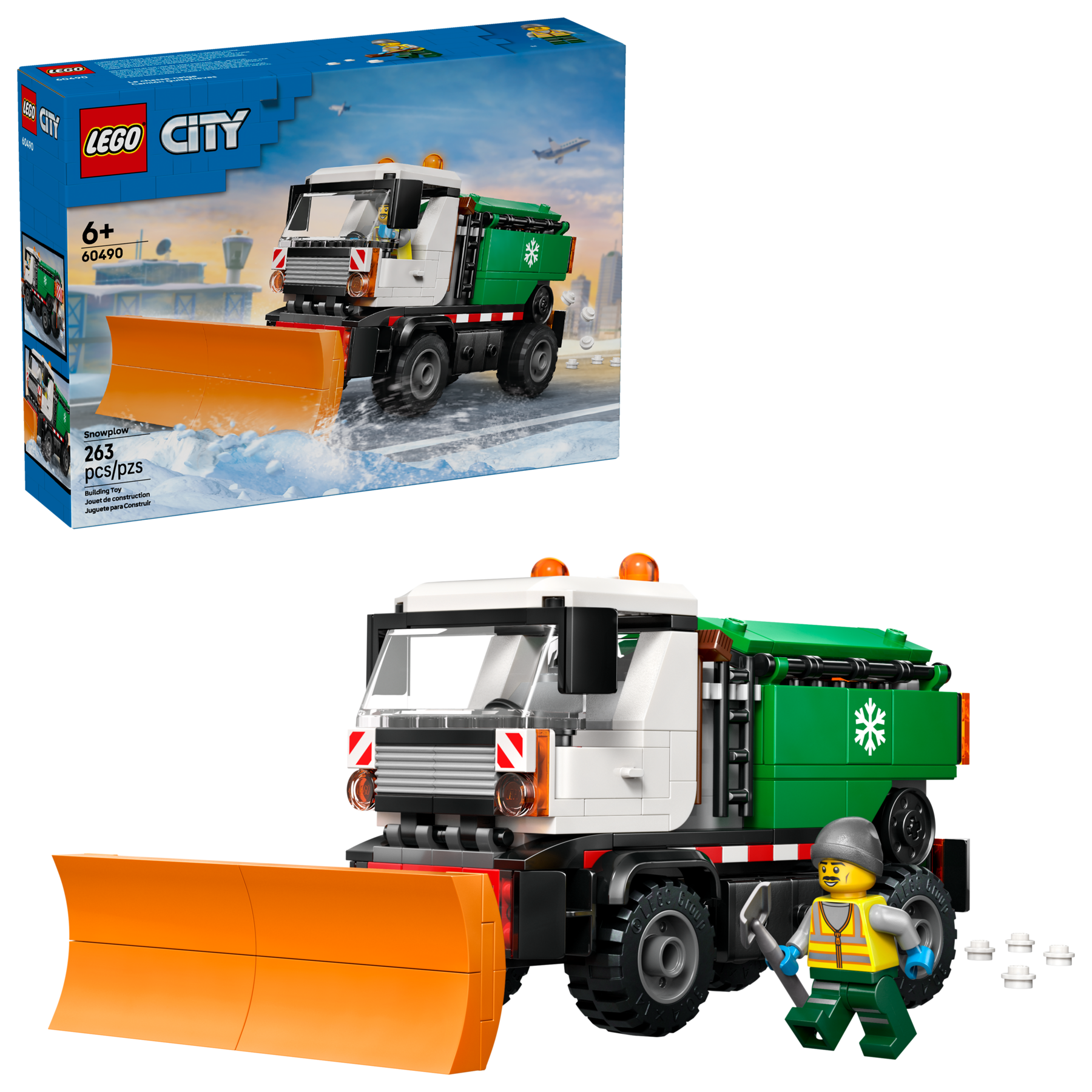 Lego City 60490 Snowplow