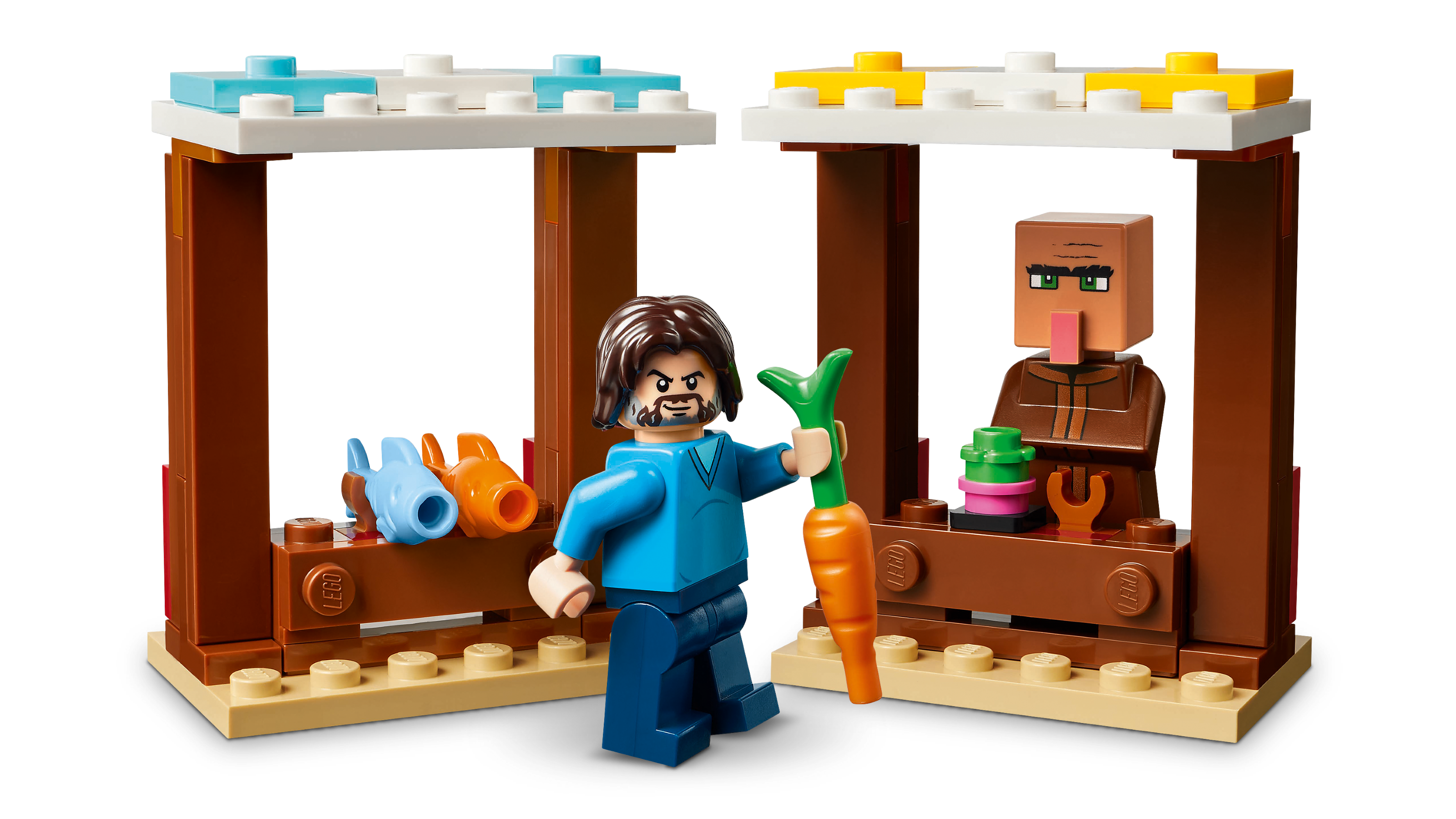 The Ghast Balloon Village Attack 21273 | Minecraft® | Buy online