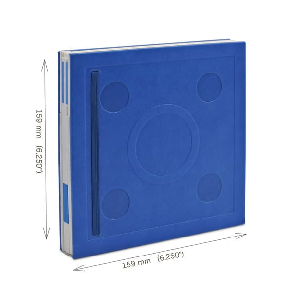 Locking Notebook with Gel Pen – Blue - Image 6