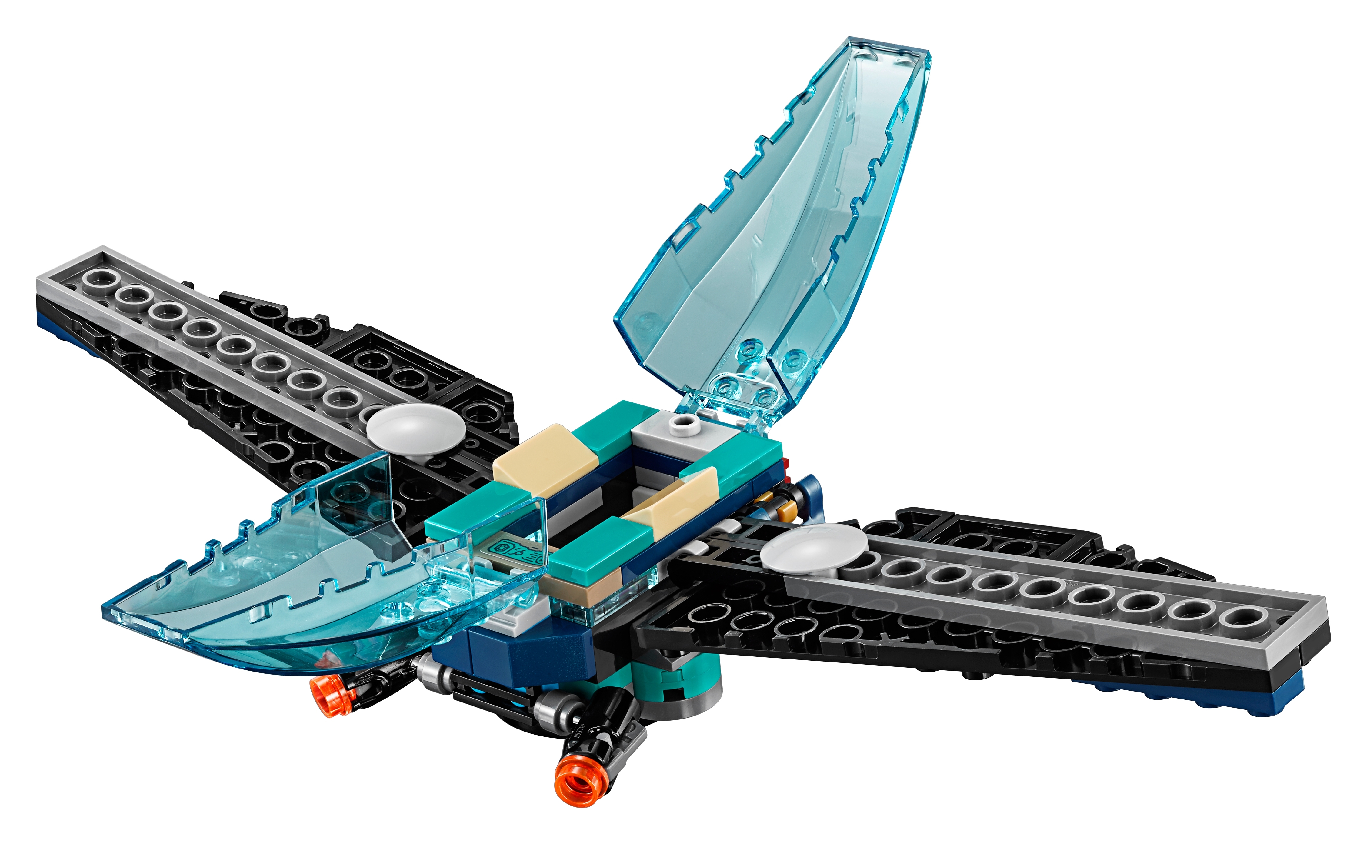 LEGO Outrider Dropship L'attaque du vaisseau par les Outriders 76101Marvel 