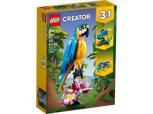 LEGO 31136 - Eksotisk papegøje