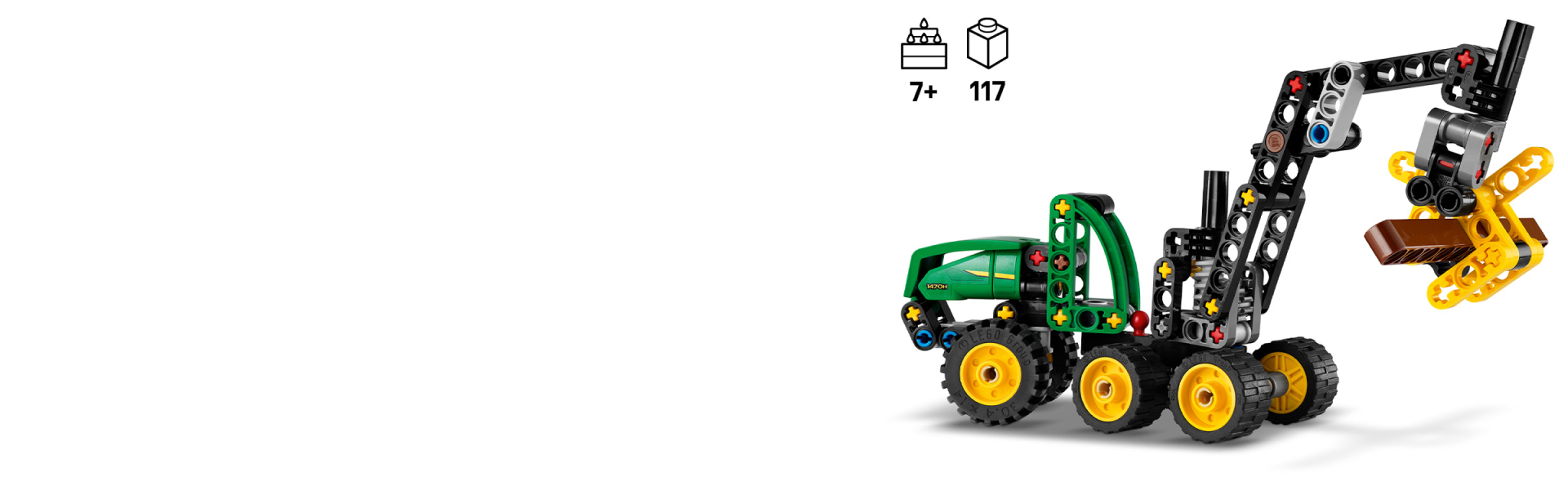 John Deere 1470H Wheeled Harvester 42218 | Technic™ | Buy online