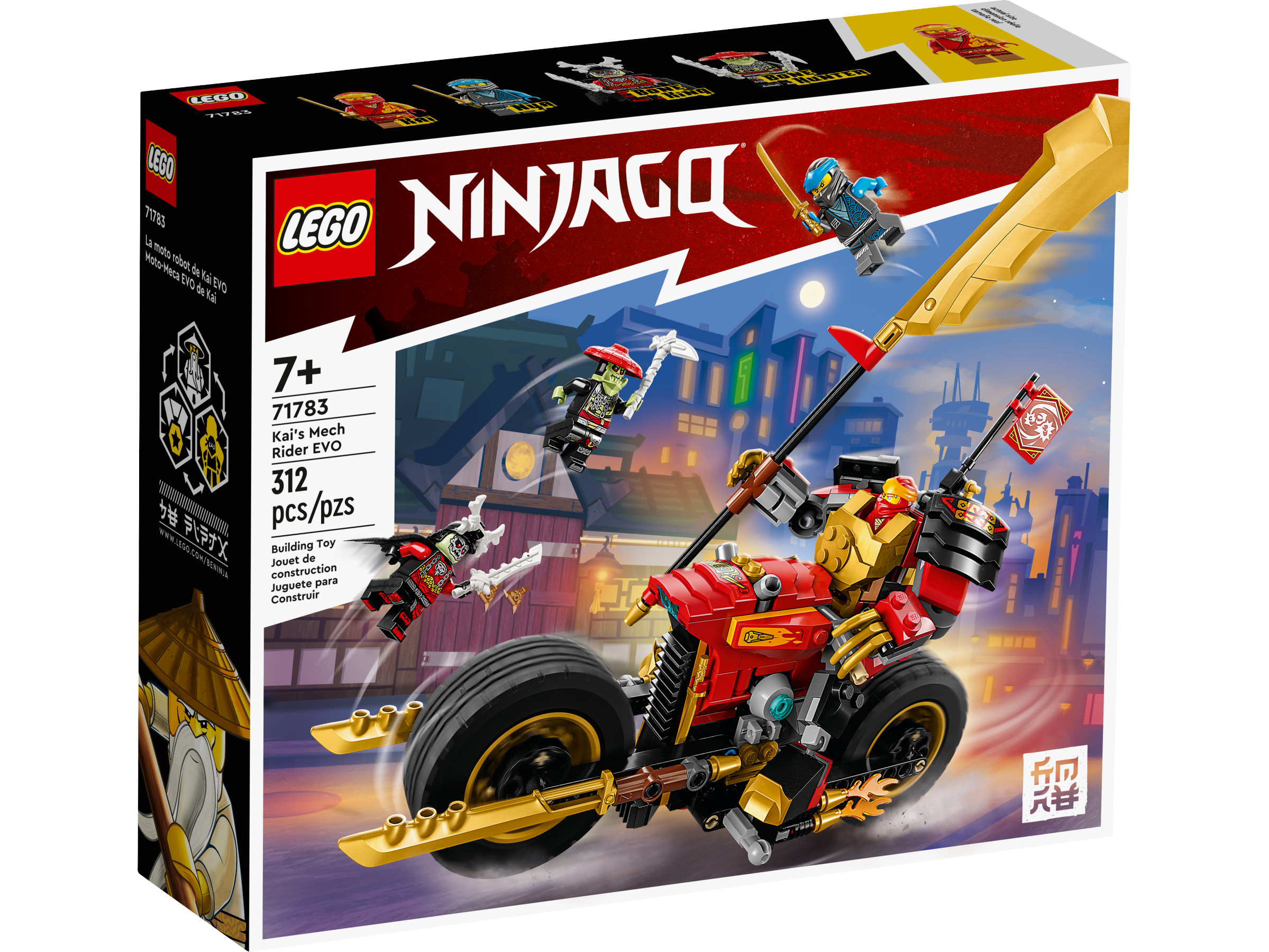 Shop Rider NINJAGO® | LEGO® 71783 Mech Buy Official EVO | online US the at Kai\'s