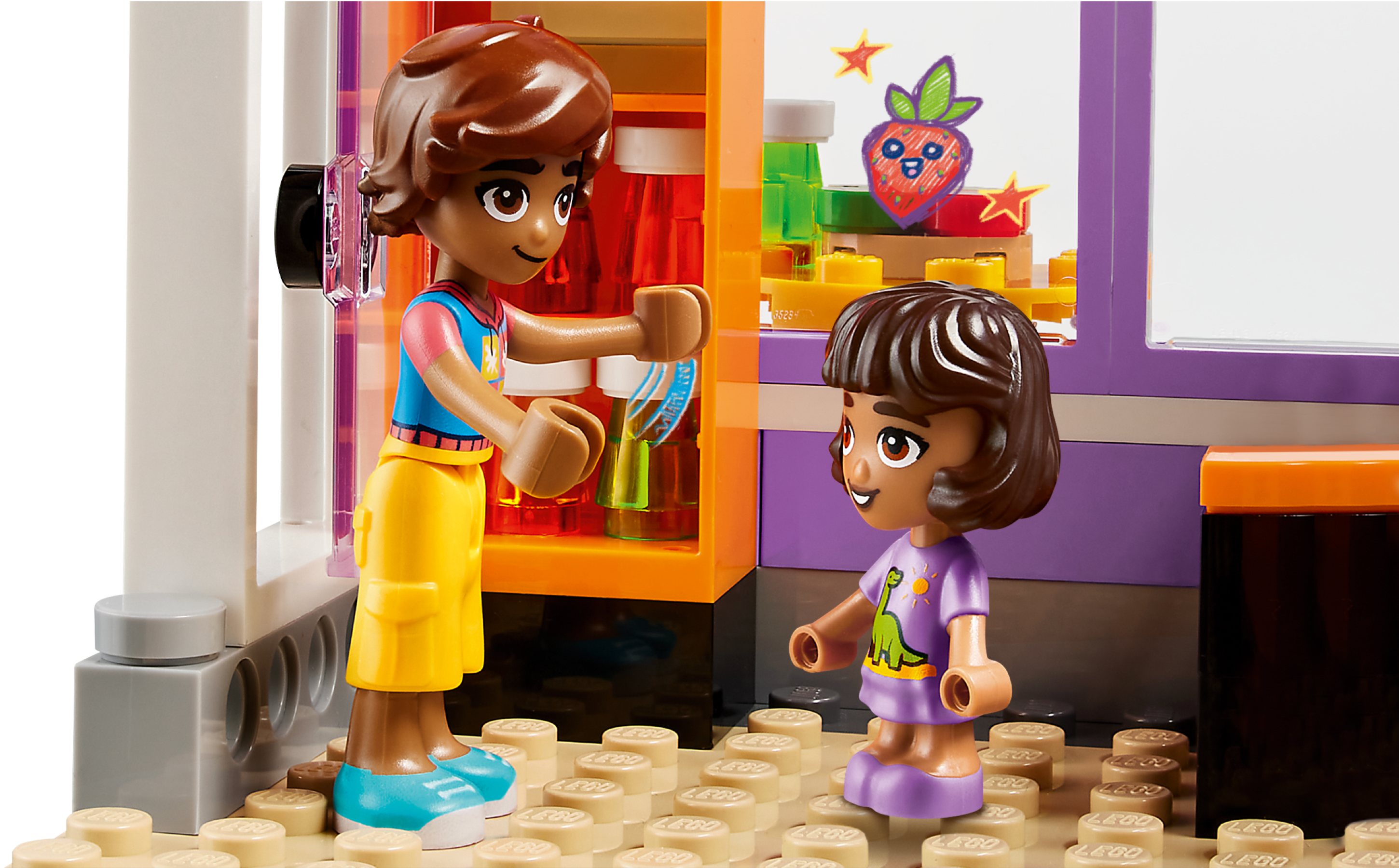 LEGO - Jogo de construção Cozinha Comunitária de Heartlake City com Mini  Bonecas e Gatinho 41747, LEGO FRIENDS