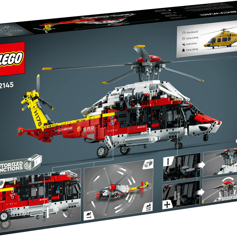 Airbus H175 Rescue Helicopter 42145 | Technic™ | Buy online Airbus H175 Rescue Helicopter 42145 | Technic™ | Buy online