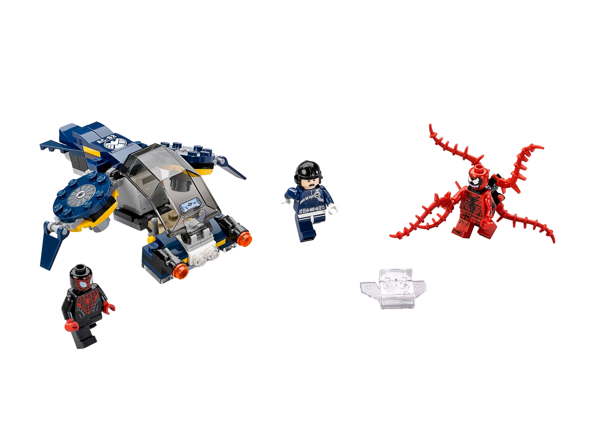 Lego 76036 Marvel Super Heroes Carnage's SHIELD Sky Attack Free Shipping! NISB