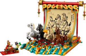 Tableau vivant : le galop des chevaux