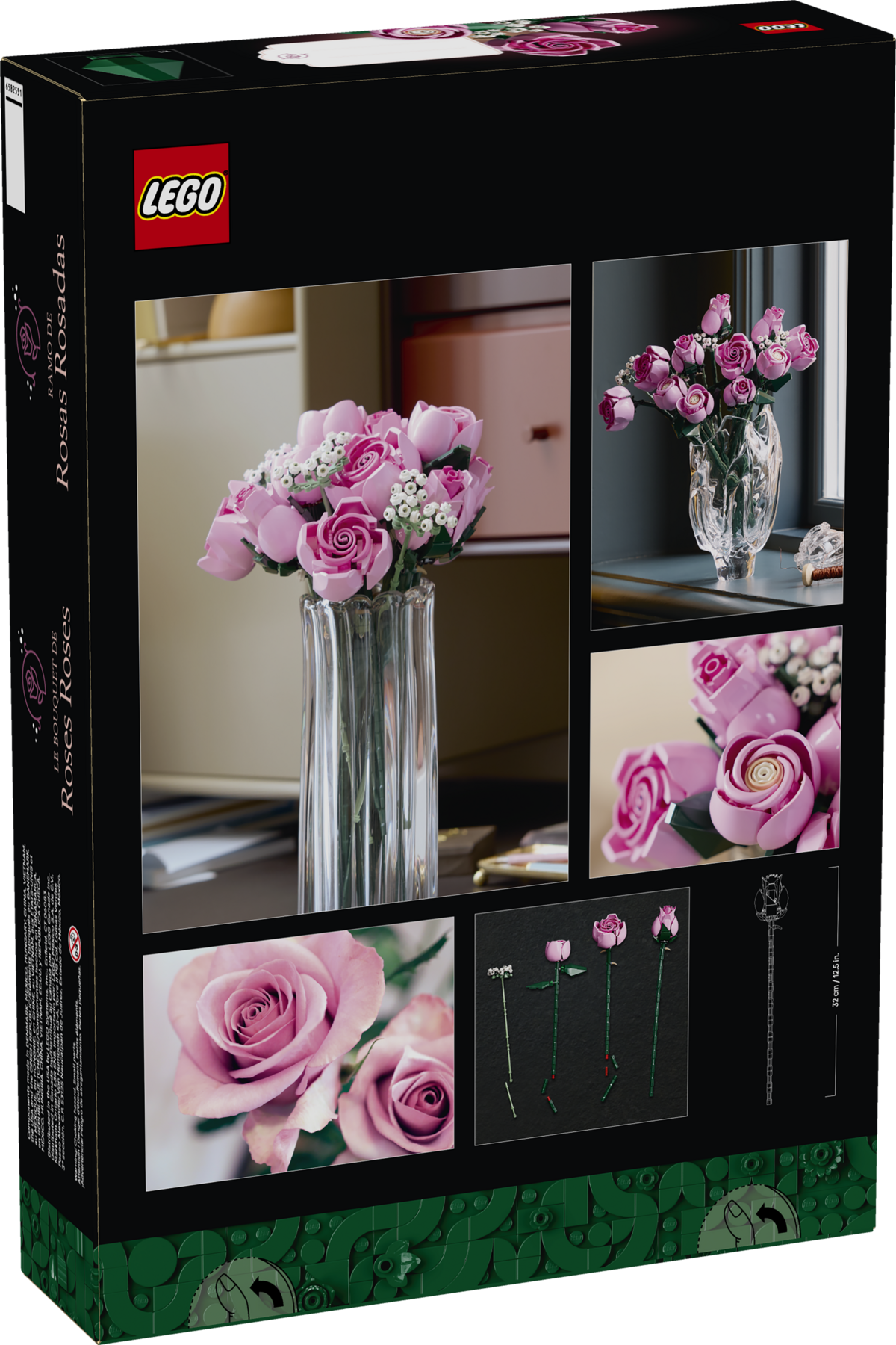 Bouquet of Pink Roses 10374 | Botanicals | Buy online at the