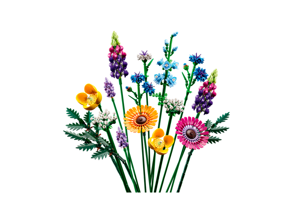 LEGO 10313 Bouquet de fleurs sauvages — visuel 5 sur 8