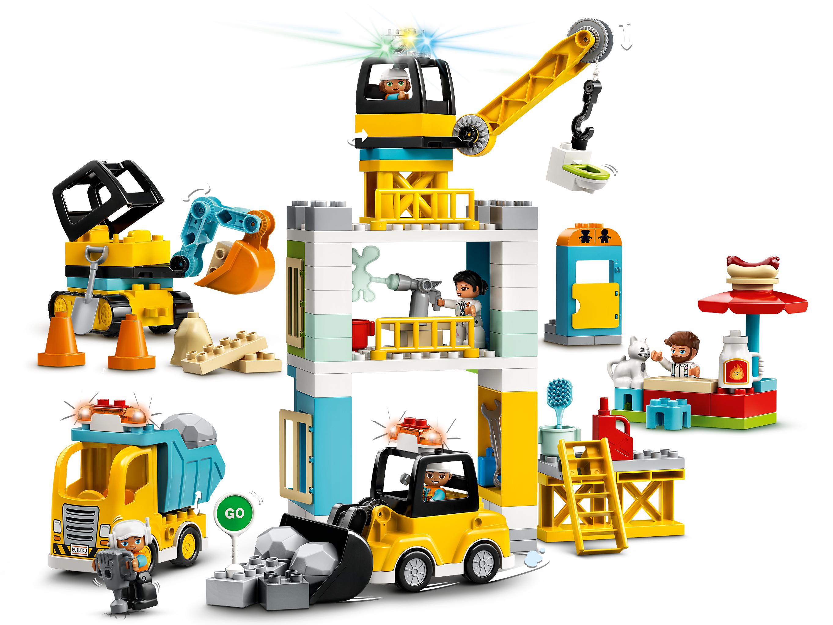 Tower & Construction 10933 | DUPLO® | Buy online the Official LEGO® Shop US