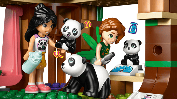 LEGO 42648 Le sanctuaire des pandas — visuel 7 sur 8