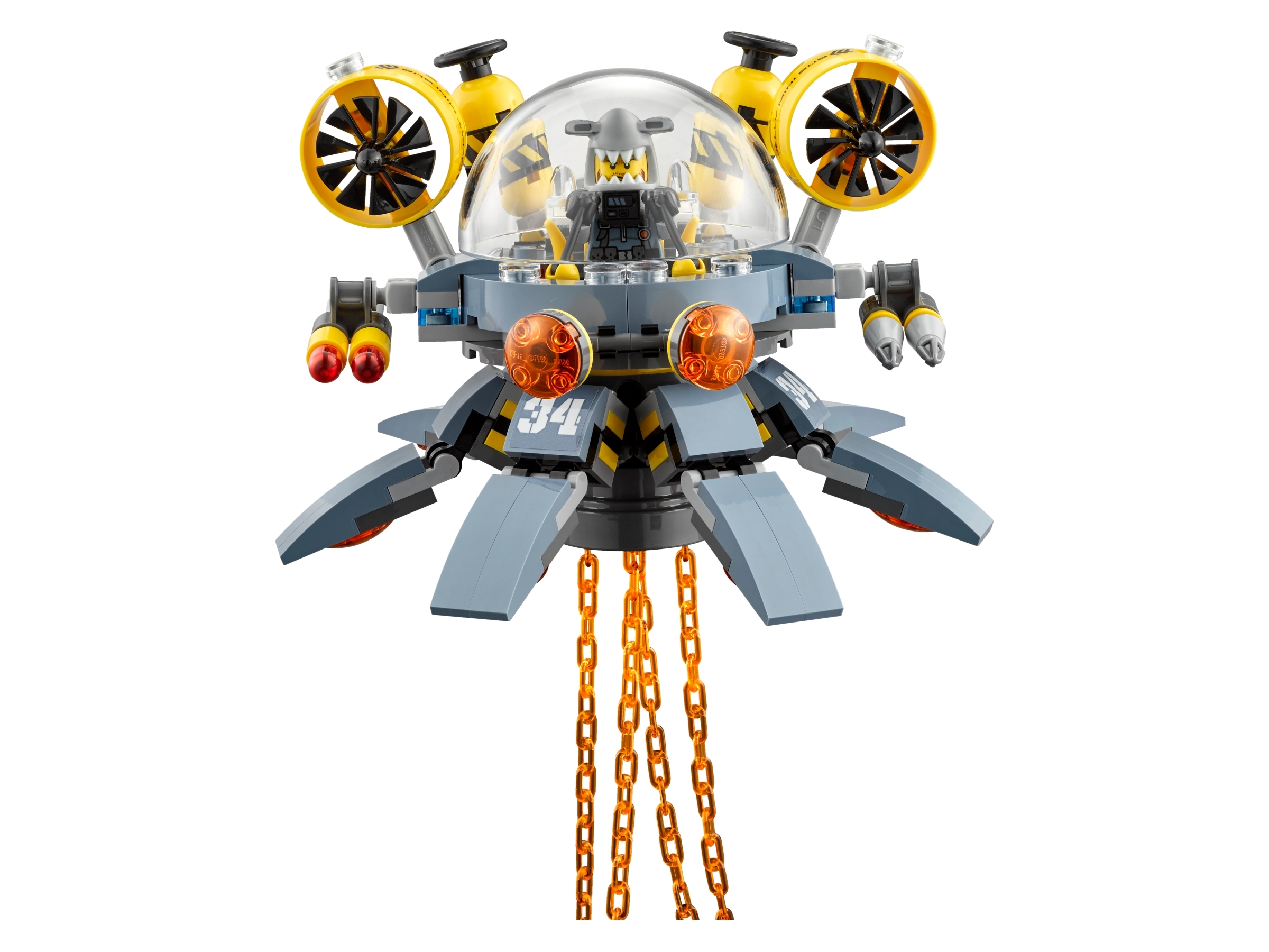 bronze Skælde ud Magnetisk Flying Jelly Sub 70610 | NINJAGO® | Buy online at the Official LEGO® Shop US