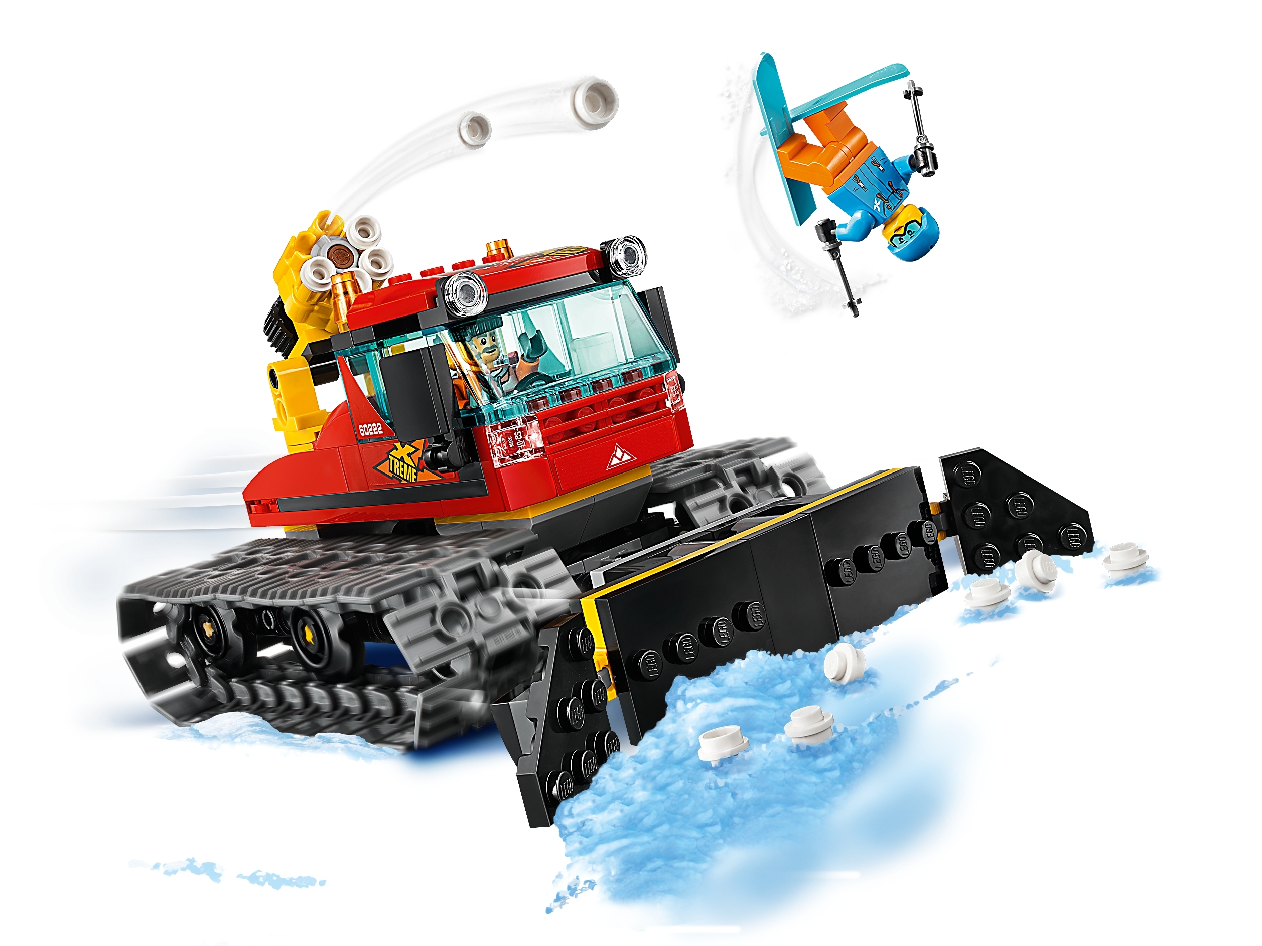 197 pcs BRAND NEW LEGO City Snow Groomer w/ Snow Cannon 60222 